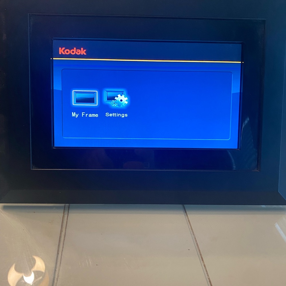Kodak EasyShare Black Digital Frame